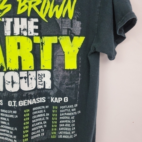 2006 Chris Brown small tshirt - Picture 4 of 5